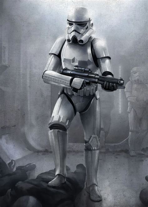 Stormtrooper Poster By Star Wars Displate Star Wars Poster Star