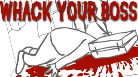 Whack Your Boss - WARNING DISTURBINGLY GORY GAME - YouTube