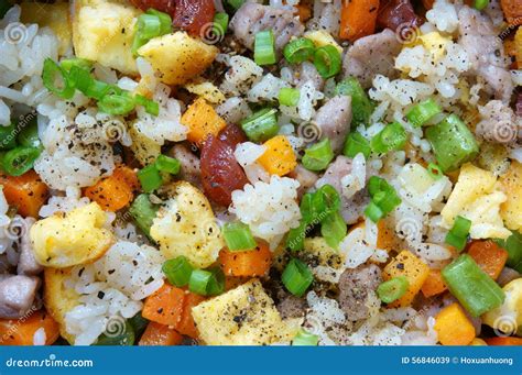 Vietnamese Food Fried Rice Asian Eating Stock Image Image Of Meal