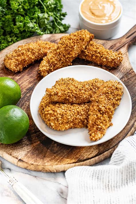 Chili Lime Baked Chicken Tenders