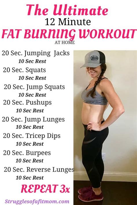 Burn Fat Fast Minute Full Body Workout At Home To Lose Weight No Equipment Atelier Yuwa