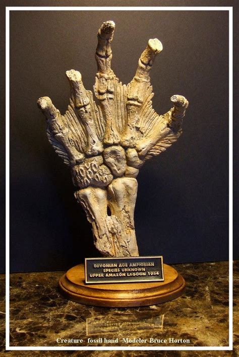 Creature From The Black Lagoon Hand Fossil By Artdawg1x On Deviantart