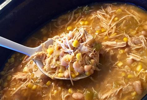 Instructions for a crock pot slow cooker or instant pot pressure cooker! Healthy Crockpot White Chicken Chili - Further Food