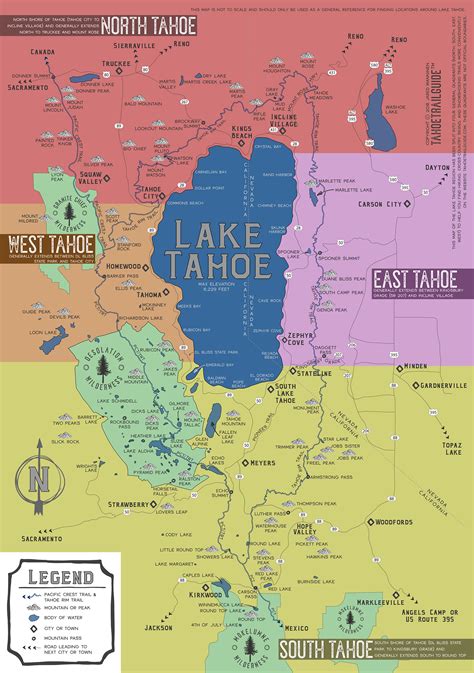 Tahoe Trails Overview Tahoe Trail Guide