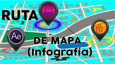 Mapas Animado Tutorial After Effects Youtube