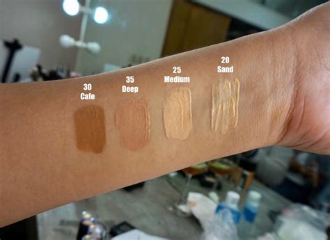 Maybelline Fit Me Is Now In The Philippines Complete Product Swatch