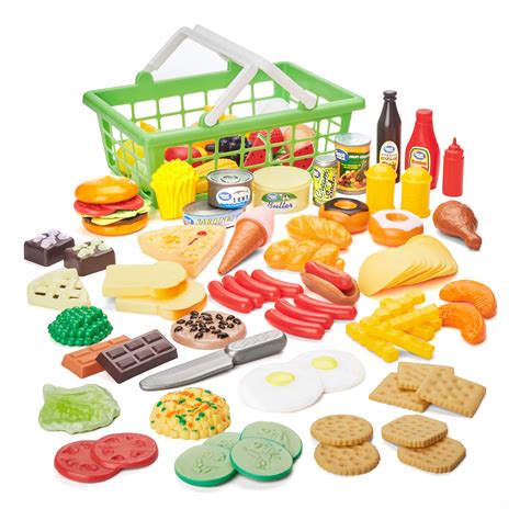Kid Connection Play Food Set, 100 Pieces - Walmart.com - Walmart.com