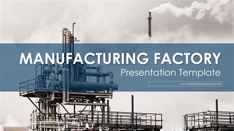 Free Manufacturing Powerpoint Templates Templates Printable Download