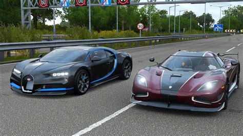 Forza Horizon 4 Drag Race Bugatti Chiron Vs Koenigsegg Agera Rs Rematch Youtube