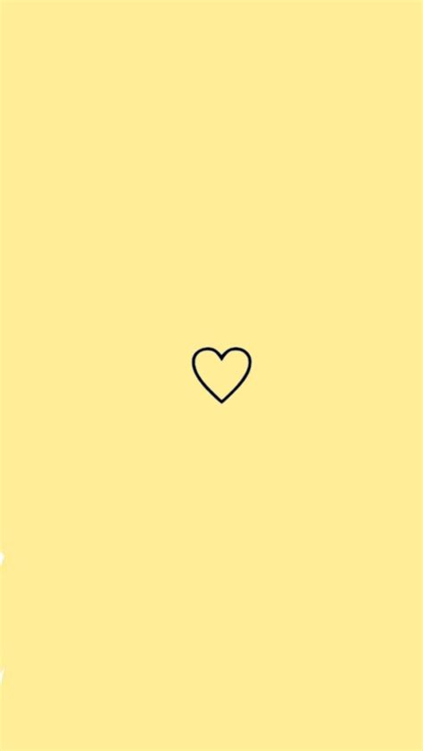 Yellow Heart Iphone Wallpapers Top Free Yellow Heart Iphone