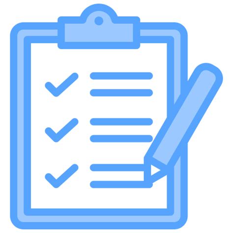 Assessment Generic Blue Icon