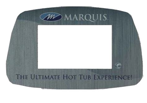 Marquis Spa 9 Button Overlay 650 0745