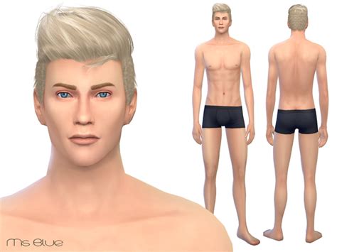 Beauty Skin Male V2 By Ms Blue At Tsr Sims 4 Updates