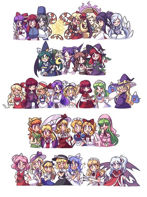 Alice Margatroid Pc 98 Mima Touhou Shinki Touhou Yumeko Touhou 6 Girls Multiple Girls