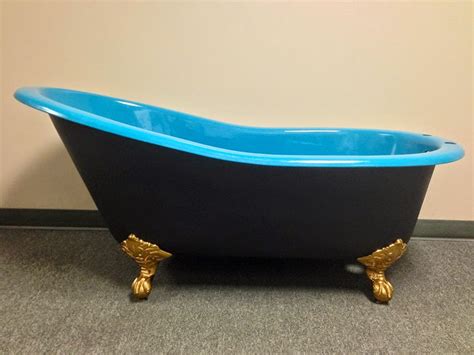 Get inspired with purple bathrooms blue bathtubs the color that you choose only works well if the rest of the. The Tub King Blog - Tub Talk: Have Your Clawfoot Tub ...