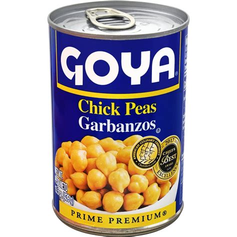 Goya Premium Chick Peas Garbanzo Beans 155 Oz