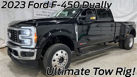 Ultimate Tow Rig 2023 Ford F 450 Lariat Review Whigh Output
