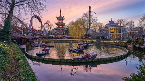 Tivoli Gardens Tivolis Copenhagen Denmark Theme Park Review