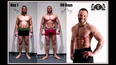 My 90 Day Body Transformation With Free Program Download Youtube