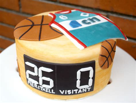 Basketball Cake Sports Cake Tarta Basket Pastel Baloncesto Deporte Fondant Fondant