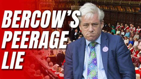 Fact Check Bercows False Labour Peerage Denial Guido Fawkes