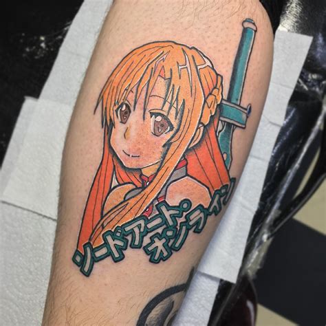 Anime Girl Tattoo Ideas Daily Nail Art And Design