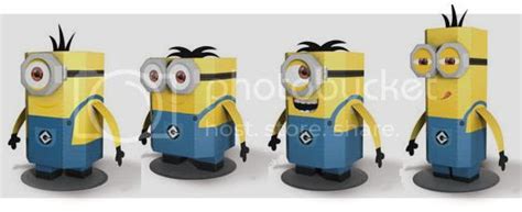 Papermau Despicable Me 2 Easy To Build Minions Paper Toys By Uhu