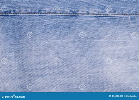 Denim Blue Jeans Stock Image Image Of Abstract Pocket 136228487