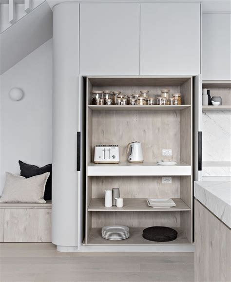 With black stainless and advanced features, our major kitchen appliances fuel your passion. Hidden kitchen appliances in 2020 (With images) | Pantry ...