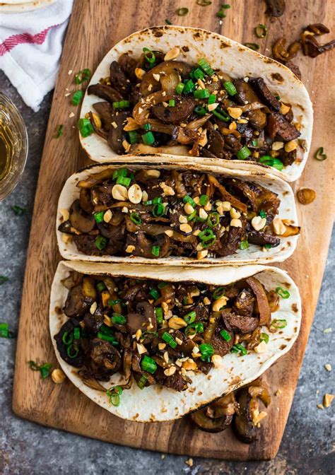 Mushroom Tacos | The BEST Vegetarian Taco Recipe