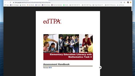 Edtpa Task One Elementary Education Literacy With Math Youtube