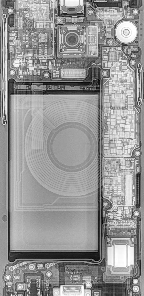 Samsung S9 X Ray Android Circuit Phone Real Hd Phone Wallpaper