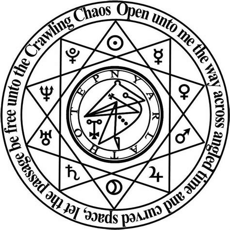 Pin By Kristine Brunson On Sigils Occult Symbols Summoning Circle