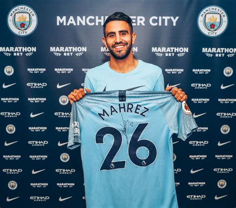We are an unofficial website and are in no way affiliated with or connected to manchester city football club.this site is intended for use by people over the age of 18 years old. Mahrez signs for Manchester City - Daily Post Nigeria