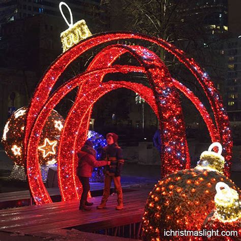 Outdoor Ball Shape Light Christmas Arches Ichristmaslight