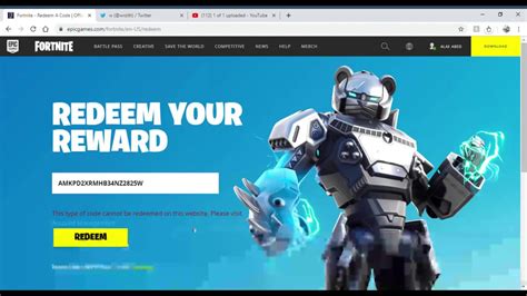 Follow the guide step by step to get it. RANDOM REWARD IN FORTNITE -- CODE: AMKPD-2XRMH-B34NZ-2825W || FORTNITEMARES 2019 - YouTube