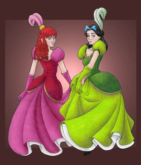 Not So Ugly Stepsisters By Molly Carlson ©2008 2014 Ryougirl Cinderella 1950 Pinterest