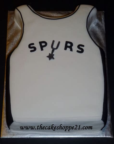 San Antonio Spurs Jersey Cake