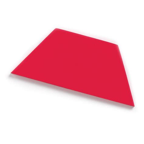 Pattern Blocks Plastic Red Trapezoids 1 Cm Set Of 25 Eai