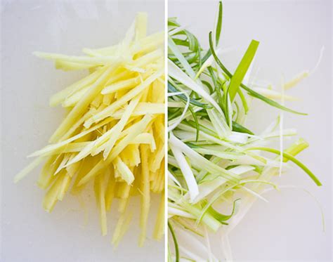 Whether you're chopping veggies for taco tuesday, sprucing up a salad, or getting ready to stir fry your dinner, knowing how to julienne cut vegetables, fruits, and even meat will ensure your ingredients cook. How To Julienne | Perfect Morsel