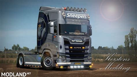 Scania R650 Sneepels Transport Skin Mod For Ets 2