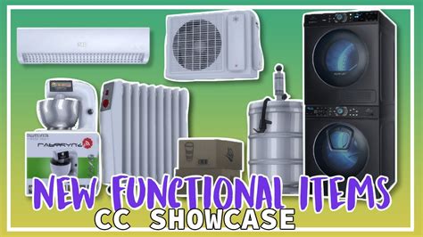 New Functional Items The Sims 4 Cc Showcase Youtube