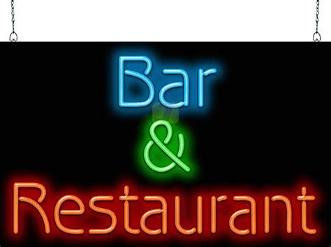 Bar And Restaurant Neon Sign Fg 40 15 Jantec Neon