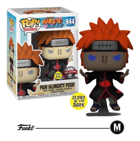 Funko Pop Naruto Pain 944 Glow In The Dark Limited Exclusive Monster