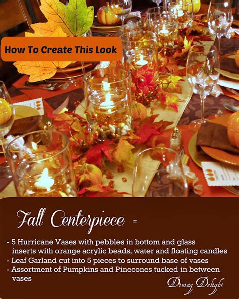Dining Delight Fall Dinner Party For Ten