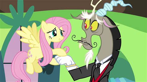 Image Fluttershy And Discord Well Now You Do S03e10png My