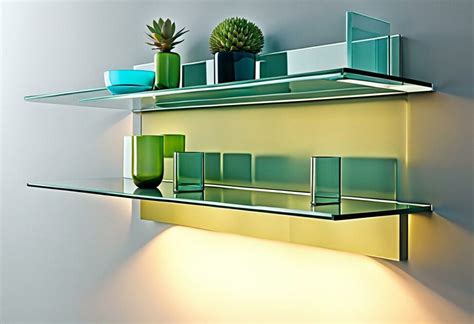 Modern Floating Glass Shelves A Guide To Dramatic Wall Décor