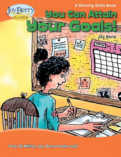 You Can Attain Your Goals Softcover The Official Joy Berry Website