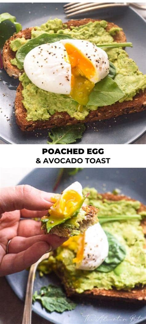 Avocado Egg Poached Toast The Adventure Bite