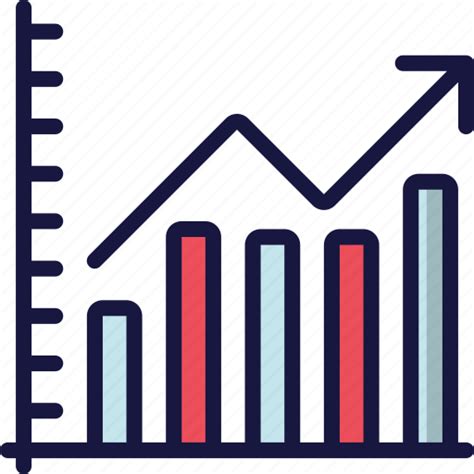 Bar Chart Data Data Science Graph Information Positive Icon